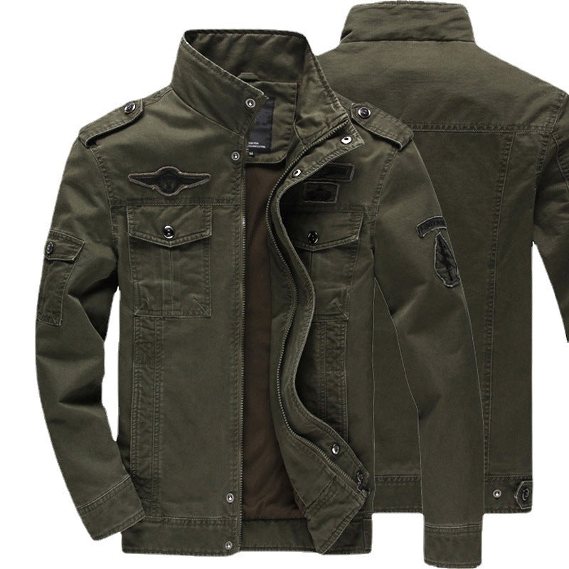 Herren Militärjacke im Biker-Stil Shop Nory