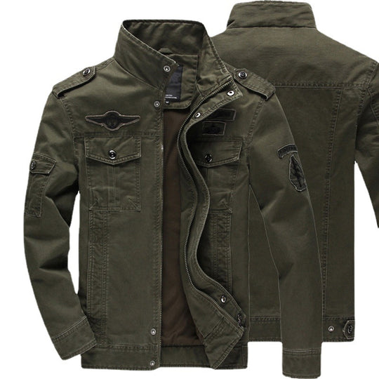 Herren Militärjacke im Biker-Stil Shop Nory