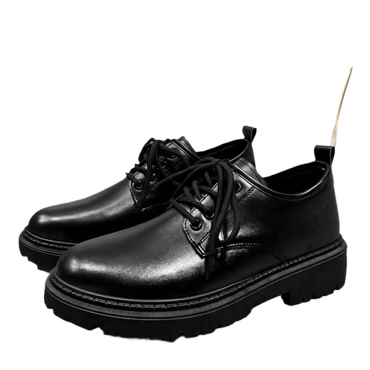Herren Modische Schnürschuhe mit Robustem Profil Shop Nory