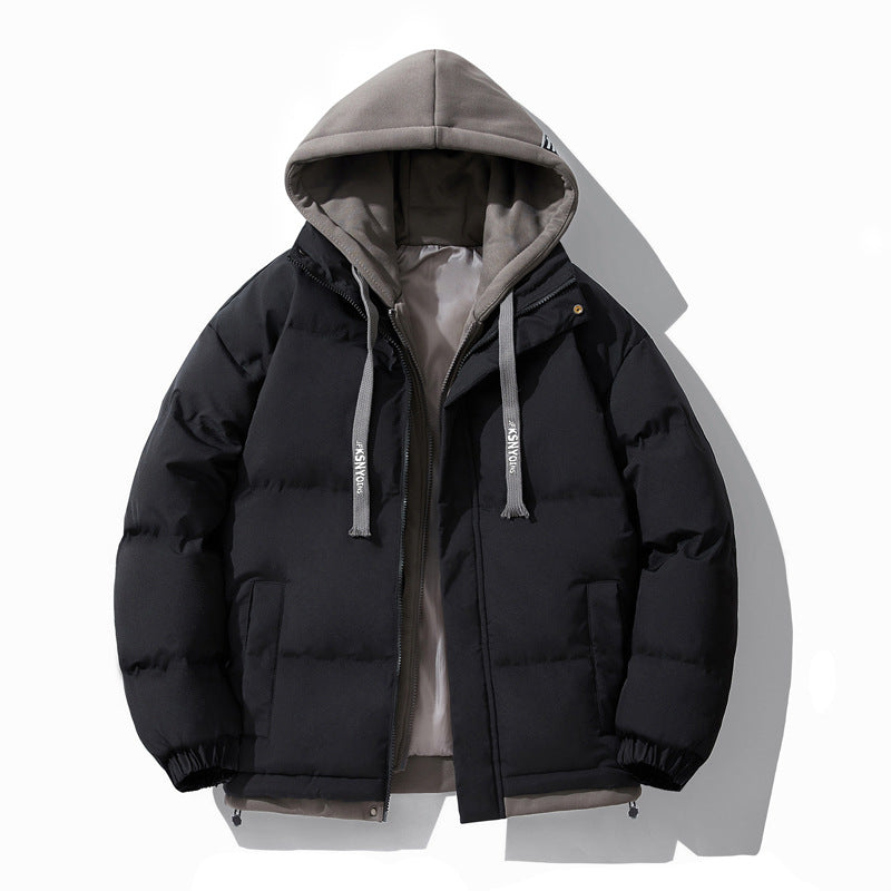 Herren Wattierte Steppjacke mit integriertem Kapuzen-Layer und winddichter Außenhülle Shop Nory