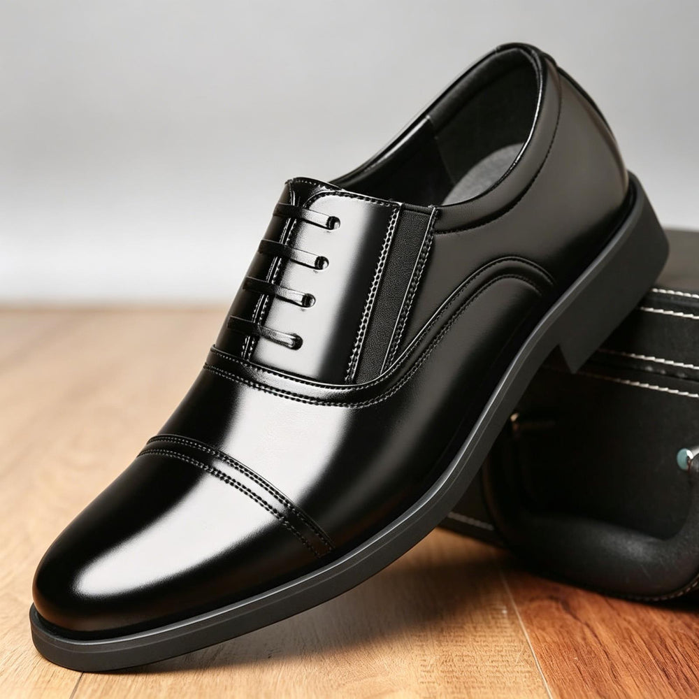Herren Elegante und Hochglanz Schnürschuhe Shop Nory