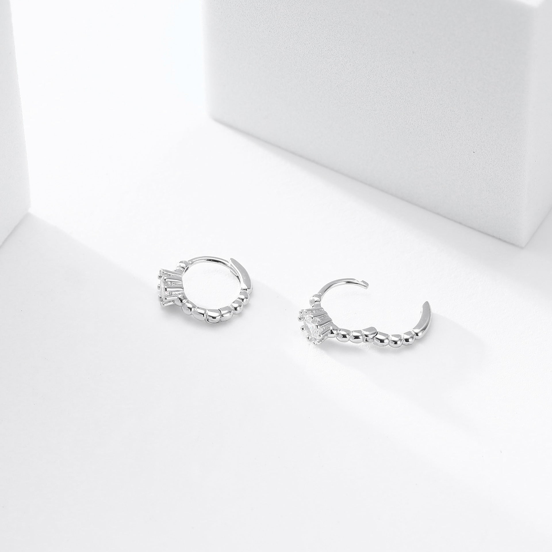 Damen Ohrhänger mit funkelndem 5A Zirkon und hochwertigem 925 Sterling Silber Shop Nory