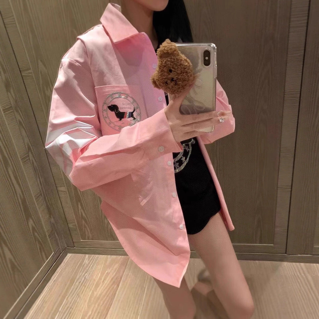 Damen Sportliche Oversized Hemden Shop Nory