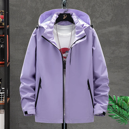 Herren Leichte Softshell-Outdoorjacke mit Kapuze, wind- und wasserabweisender Oberfläche Shop Nory