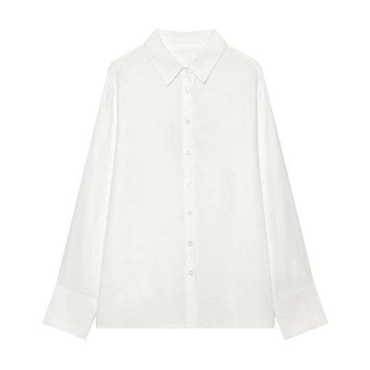 Damen Oversize-Hemdbluse aus Popeline mit verlängerten Manschetten Shop Nory