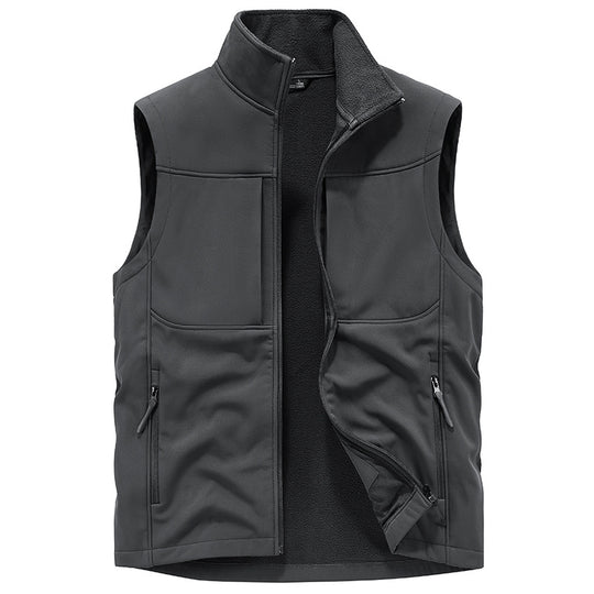 Herren Funktionale Softshell‑Weste mit Fleecefutter und winddichter Membran Shop Nory