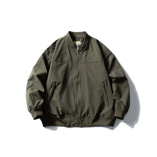 Herren Übergangs-Blouson im Oversize-Schnitt mit geripptem Saum und schrägen Reißverschlusstaschen Shop Nory