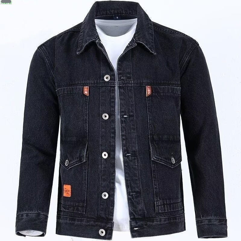 Herren Stilvolle Denimjacke Shop Nory
