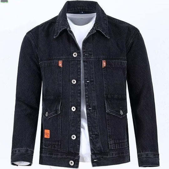 Herren Stilvolle Denimjacke Shop Nory