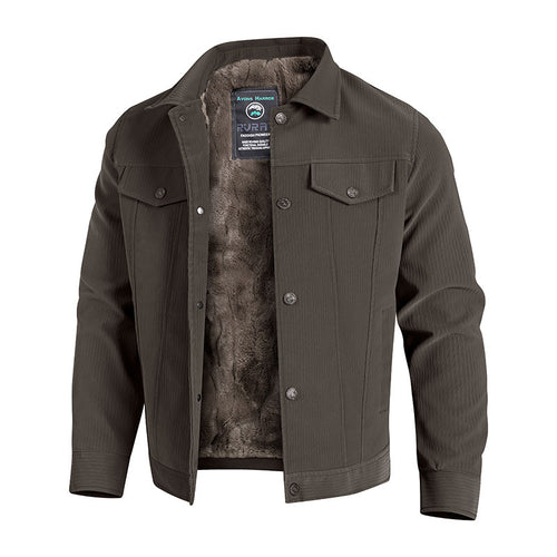 Herren Modische Fleecejacke mit hohem Kragen und elegantem Design Shop Nory