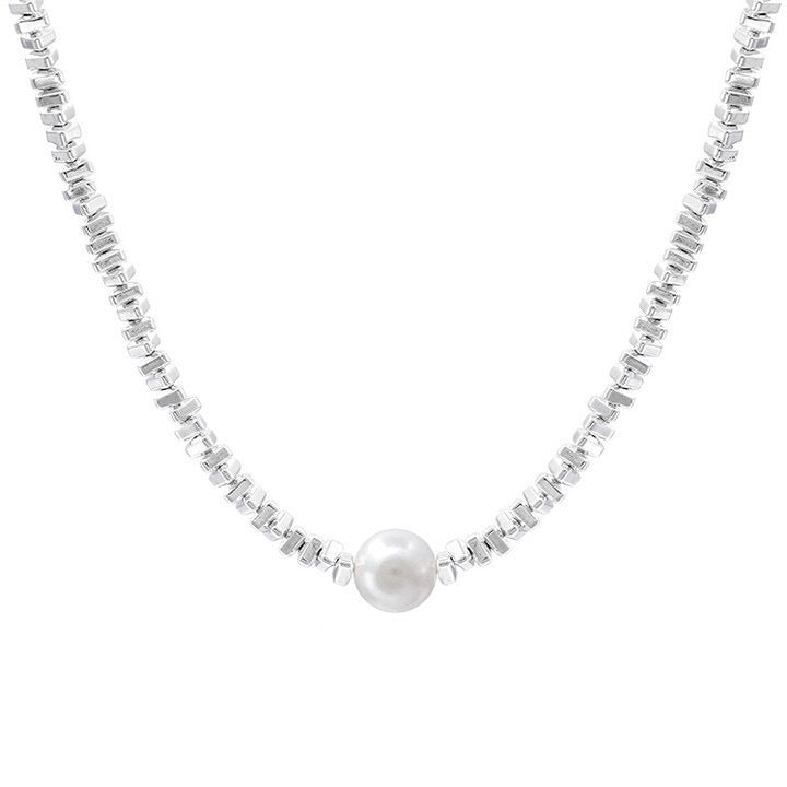 Damen Armband mit elegantem Perlendetail und feiner Gliederung Shop Nory