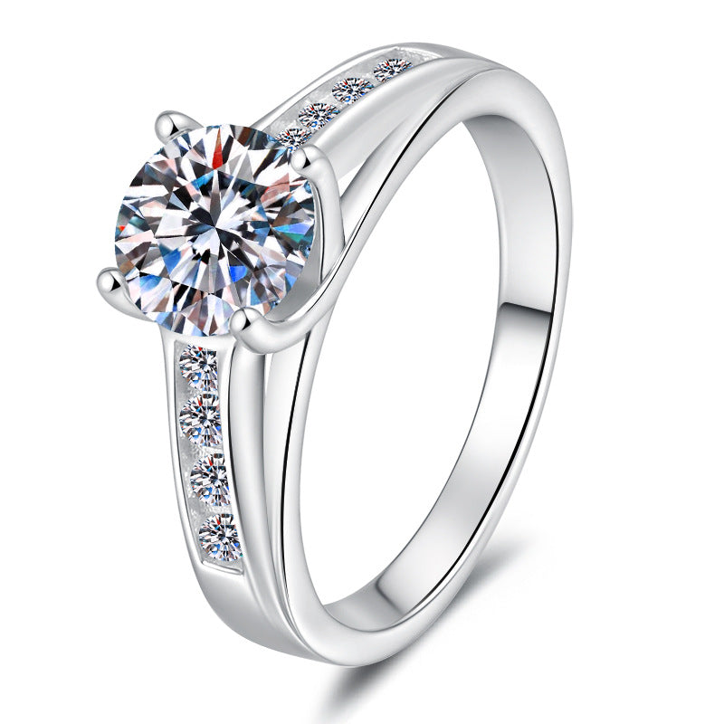 Damen Verlobungsring mit exquisitem Zirkonia-Besatz Shop Nory