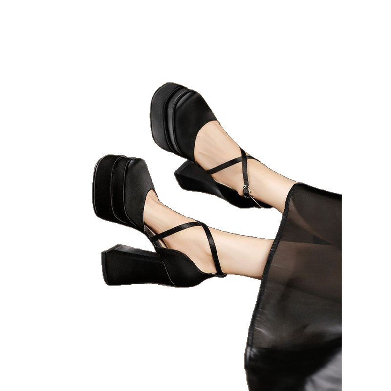 Damen High Heel Plattform Pumps