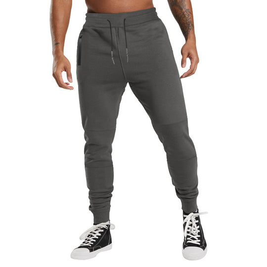 Herren Performance‑Tapered Joggerhose mit Reißverschluss‑Eingrifftaschen, elastischem Bund & gerippten Knöchelbündchen Shop Nory