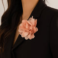 Damen elegante Blumenbrosche aus hochwertigem Stoff Shop Nory