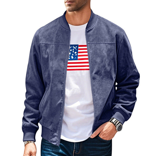 Herren Bomberjacke mit modernem Schnitt und praktischen Taschen