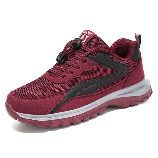 Damen nan robuster Trekking-Sneaker mit profiliertem Geländegriff, stoßdämpfender EVA-Zwischensohle und Schnellzug-Schnürung Shop Nory
