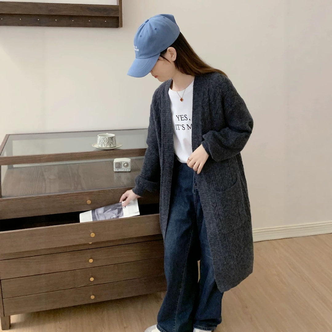 Damen Oversized Strickjacke Shop Nory
