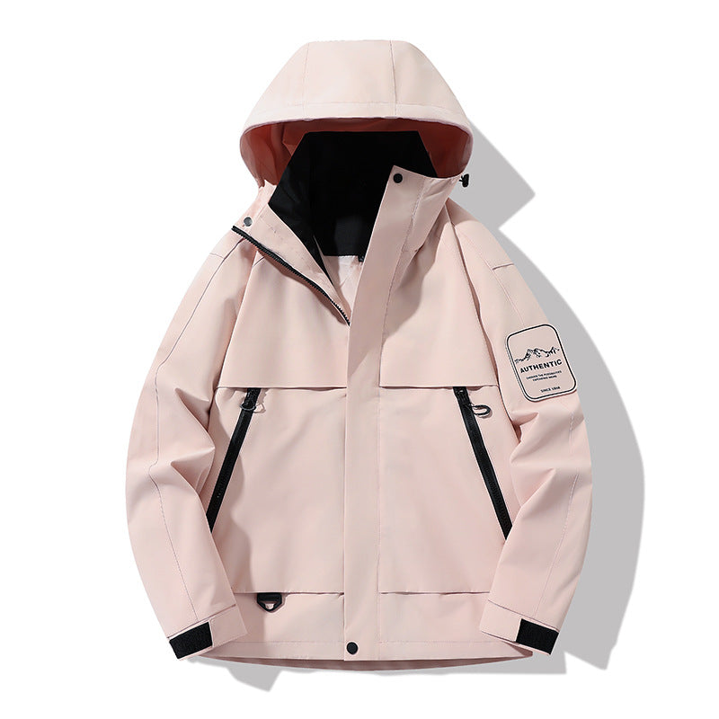 Herren multifunktionale Wasserfeste Softshell-Regenjacke mit abnehmbarer Fleece-Innenjacke Shop Nory