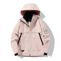 Eisnebelrosa【Einzel-Shelljacke】