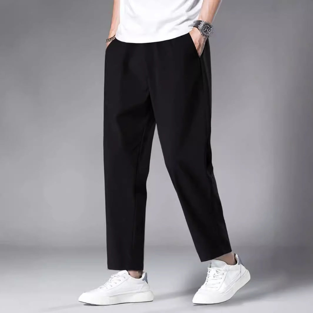 Herren elegante Relaxed-Fit Hose