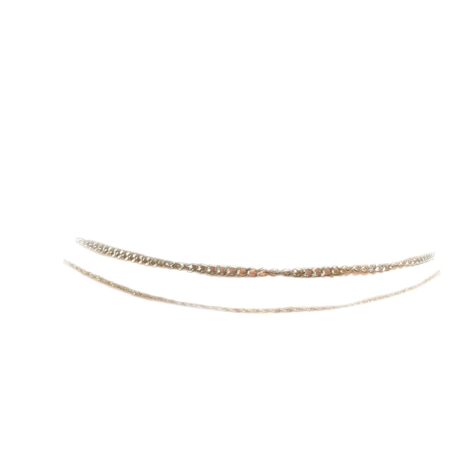 Damen modisches Fußkettchen mit eleganten Gliederdesign Shop Nory