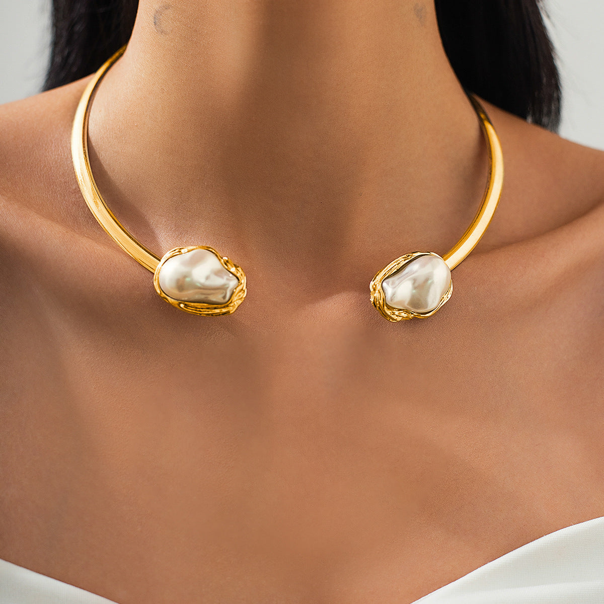Damen Schmuckset mit kunstvollem Perlen-Design Shop Nory