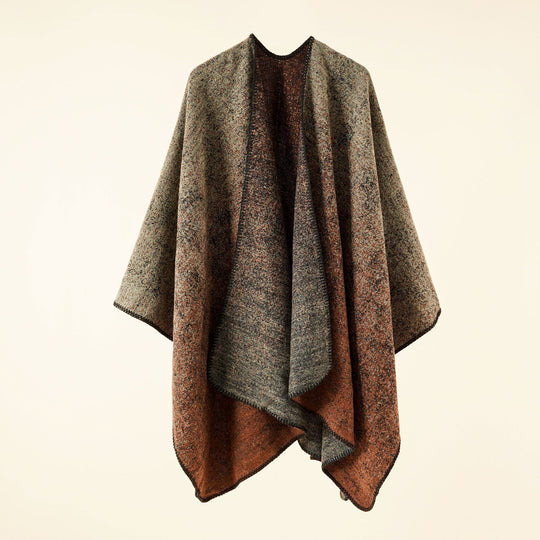 Damen Jacquard Poncho mit Paisley‑Muster Shop Nory