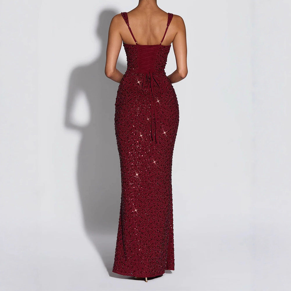 Damen glamouröses Abendkleid