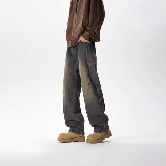 Herren Weitgeschnittene Casual Jeans Shop Nory