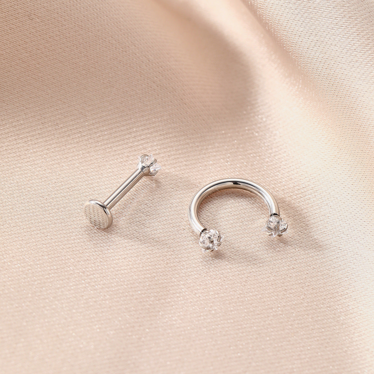 Damen Nasenpiercing mit funkelndem Zirkonia Shop Nory