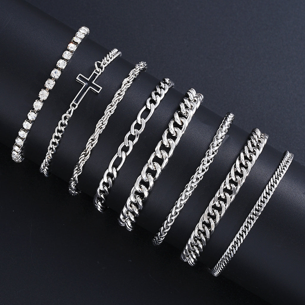 Damen Armreif-Set mit eleganten und stilvollen Glieder- Designs Shop Nory