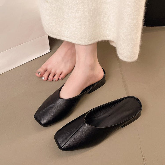 Damen elegante Mules mit modernem spitz zulaufendem Design