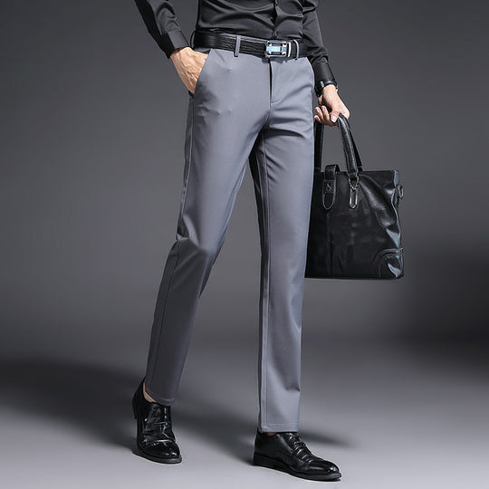 Herren Modern geschnittene Business‑Hose mit Bügelfalte, Stretch und Pflegeleichtem Mischgewebe Shop Nory