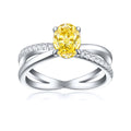 Damen-Verlobungsring mit kunstvollem, markantem Design und strahlendem Hauptstein Shop Nory