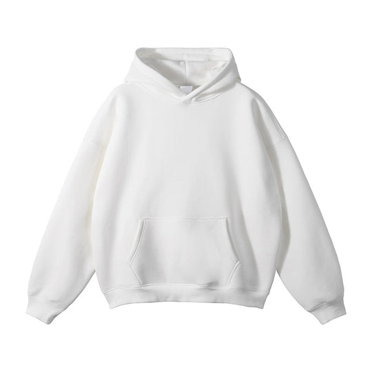 Unisex Schlichter Oversize-Kapuzenpullover mit Soft-Fleece-Innenseite und tiefer Raglannaht Shop Nory