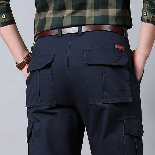 Herren Cargohose mit mehrfachen Klappentaschen und robustem Baumwollmix Shop Nory
