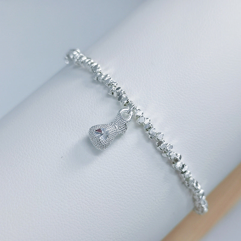 Damen funkelndes Armband mit Tropfenanhänger Shop Nory