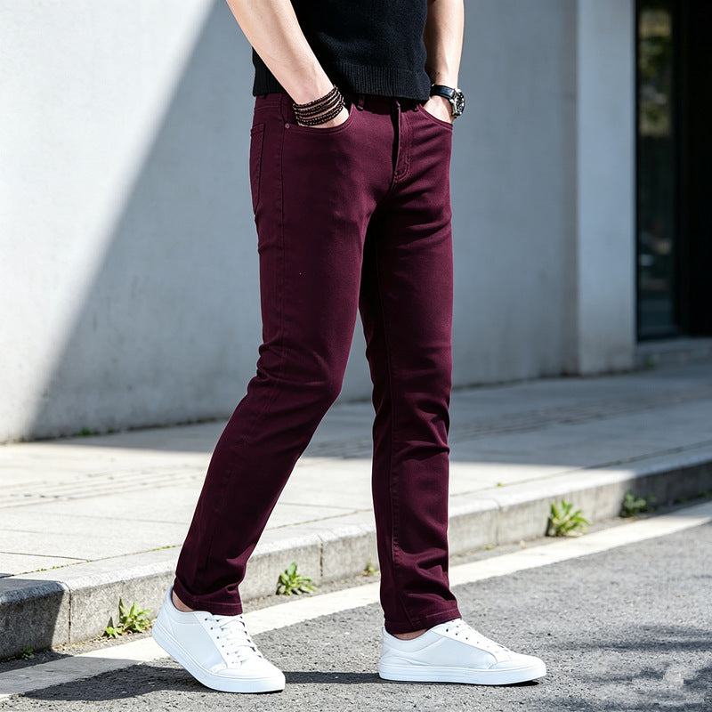 Herren Modische Slim-Fit Hosen Shop Nory