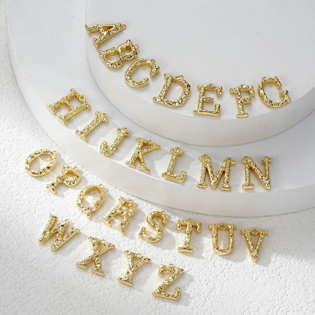 Damen goldene Buchstaben-Halskette Shop Nory