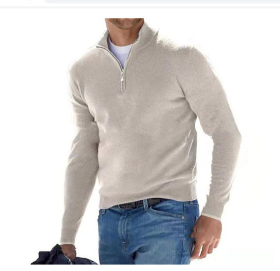 Merino Herren V-Ausschnitt Pullover