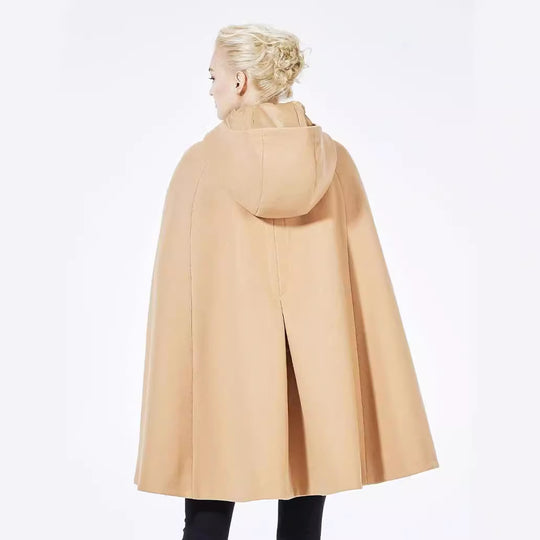 Damen Cape-Mantel mit Kapuze und Knebelverschlüssen Shop Nory