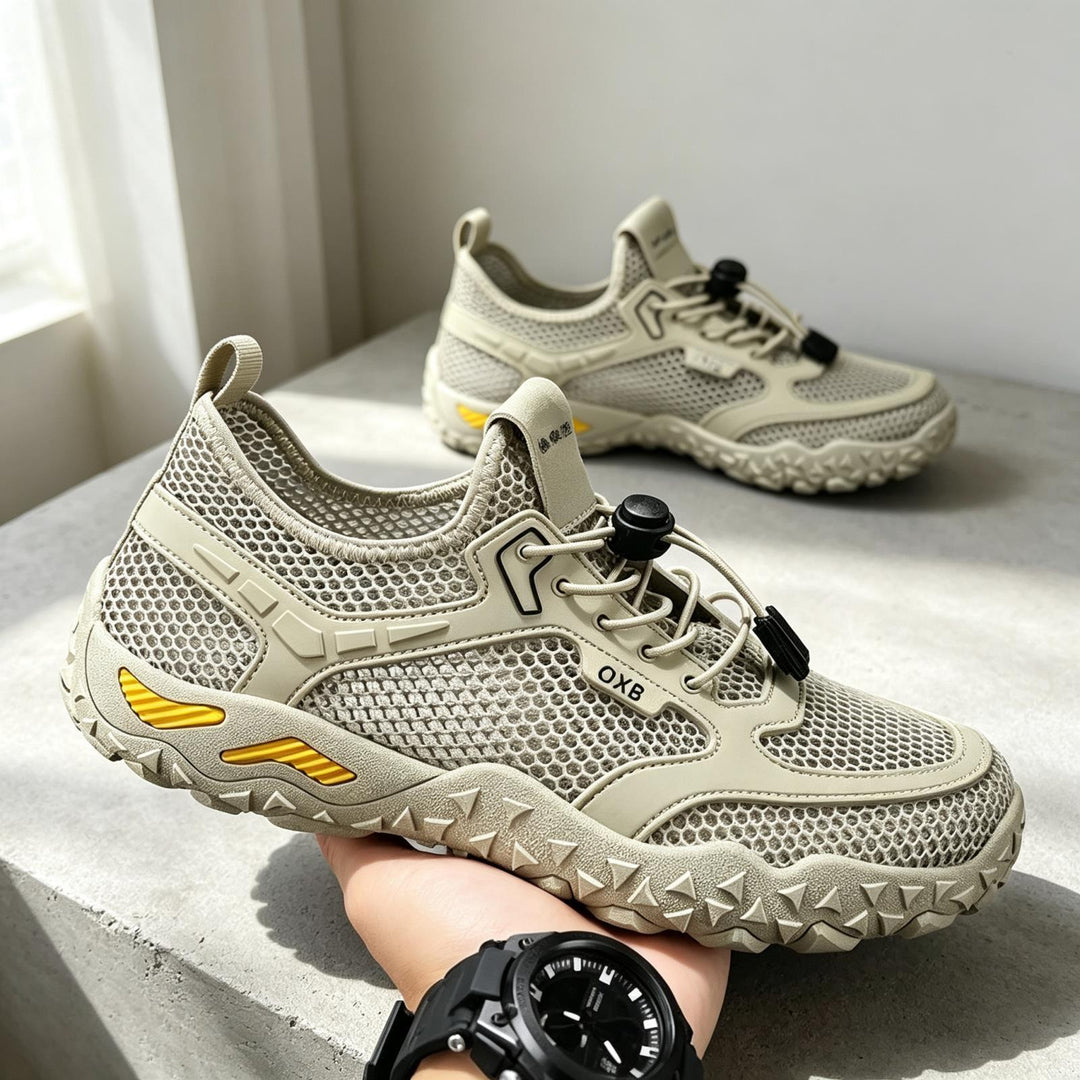 Herren Atmungsaktive Mesh-Sneaker mit Schnellschnürsystem Shop Nory