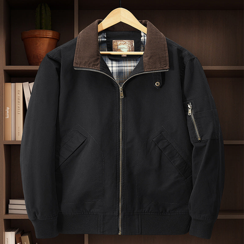 Herren Cordkragen-Fieldjacke Shop Nory