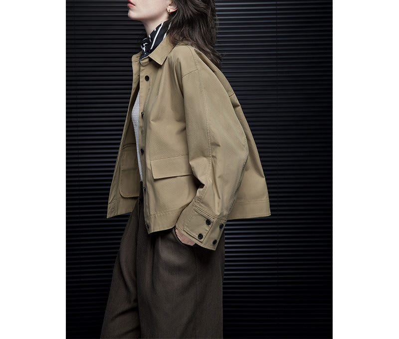 Damen Modische Übergangsjacke mit bequemen Schnitt Shop Nory
