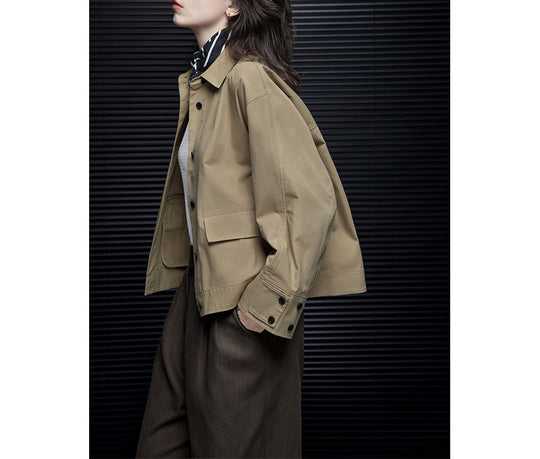 Damen Modische Übergangsjacke mit bequemen Schnitt Shop Nory