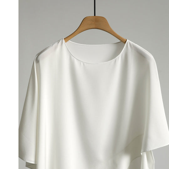Damen Modische Wickelbluse Shop Nory
