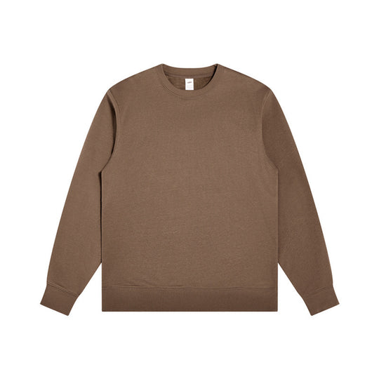 Unisex Minimalistisches Baumwoll-Sweatshirt mit Rundhals, Rippbündchen & Relaxed Fit Shop Nory
