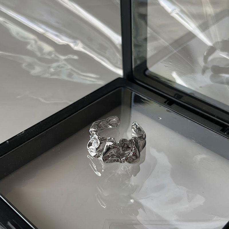 Damenschmuckring mit künstlerischem, strukturiertem Design Shop Nory