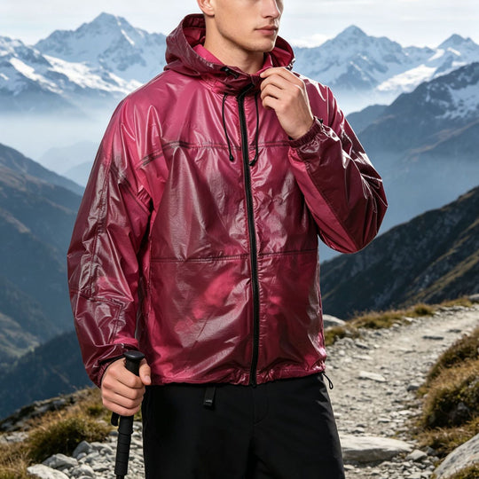 Herren Leichte und Atmungsaktive Funktionsjacke